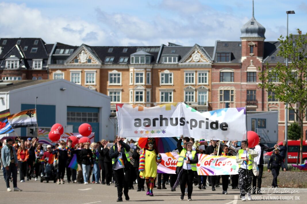 Aarhus Pride parade 2022 - Parade for LGBTQ+-rettigheder