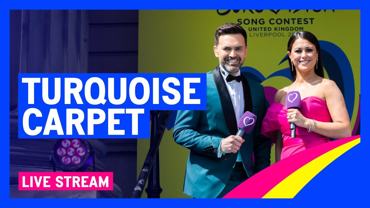 Livestream: Turquoise Carpet – Eurovision Song Contest 2023