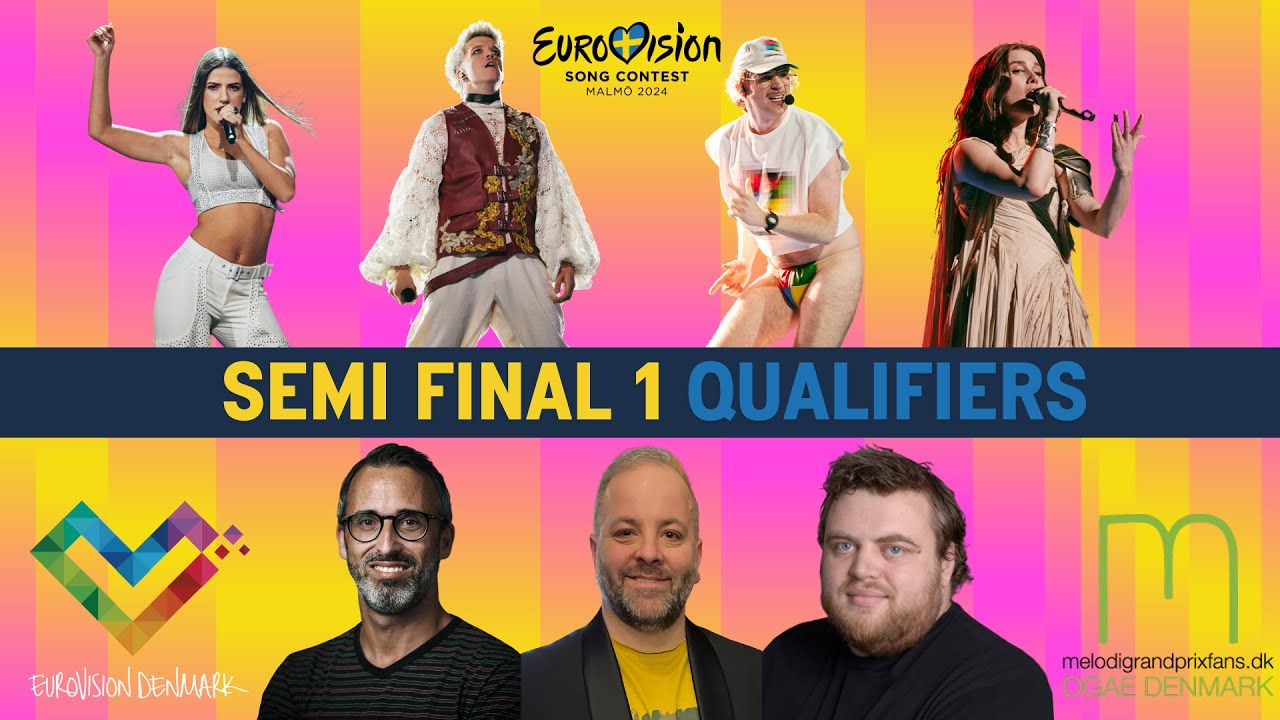 Hvilke 10 sange går videre til finalen? Panelet bedømmer semifinale 1 (ESC 2024)