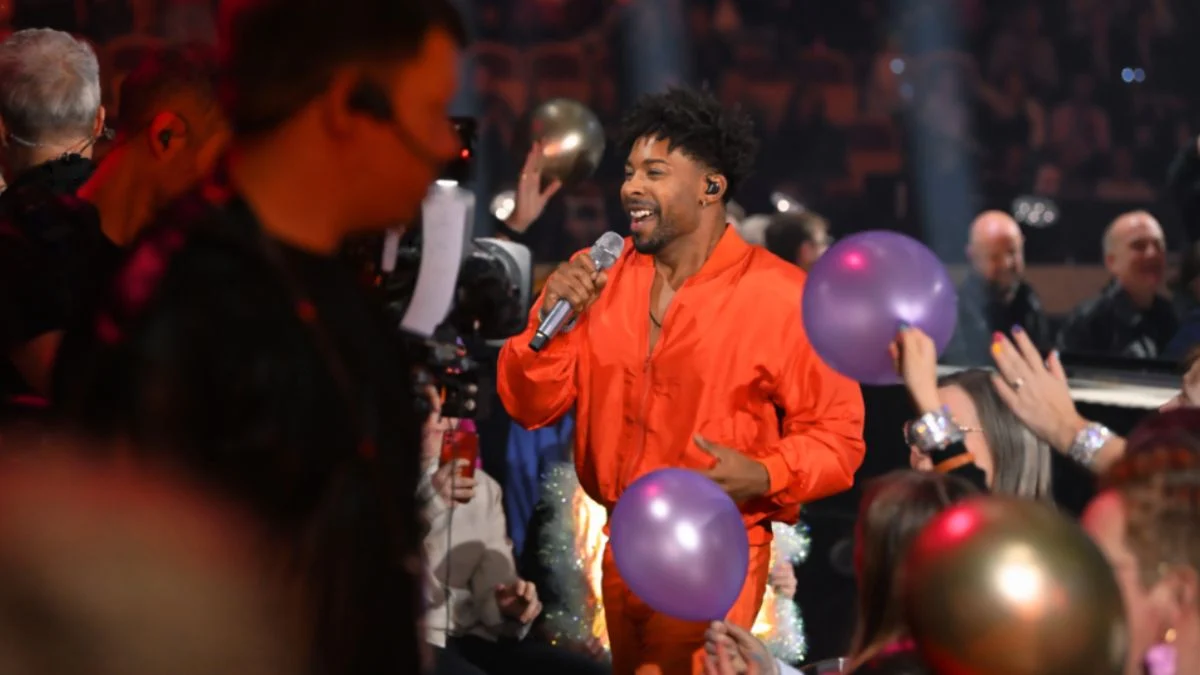 John Lundvik vandt 1. delfinale i Melodifestivalen 2025