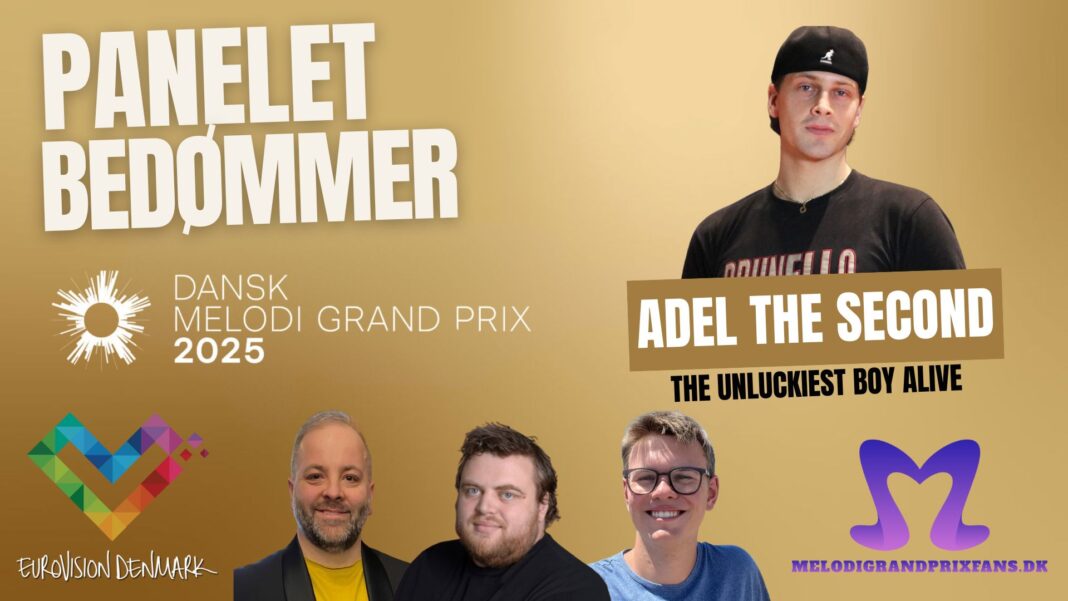 Panelet bedømmer Adel The Second i Dansk Melodi Grand Prix 2025